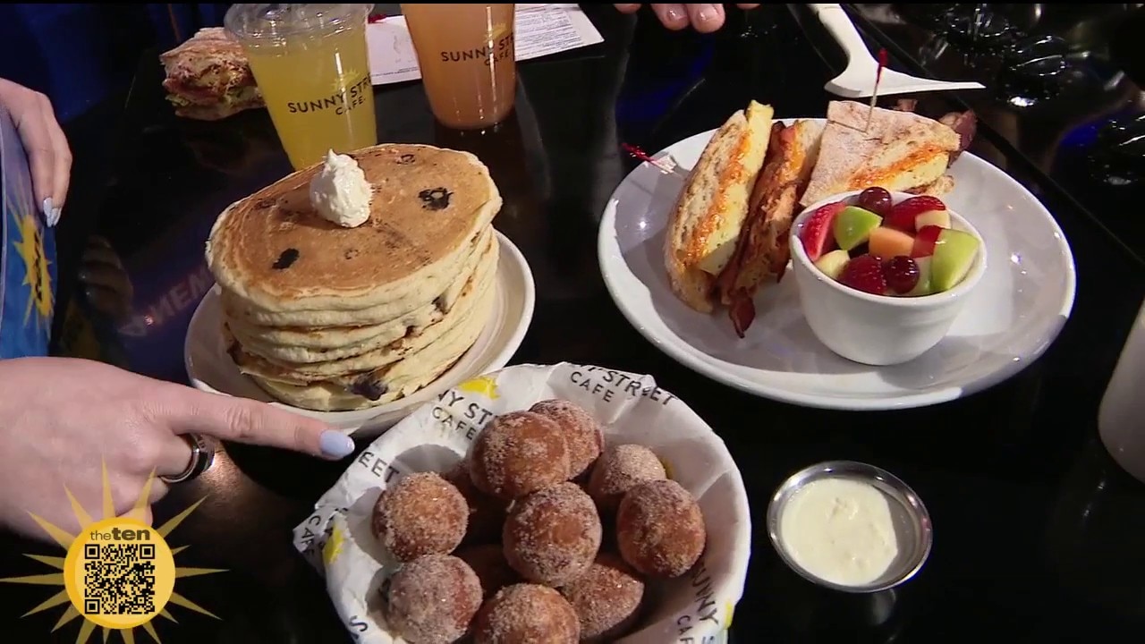 Sunny Street Café summer menu | The Ten