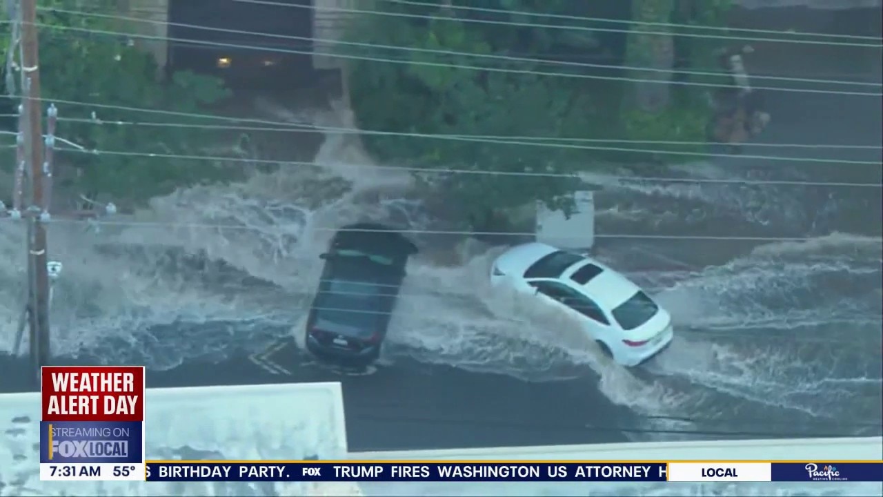 Water main break in West Hollywood