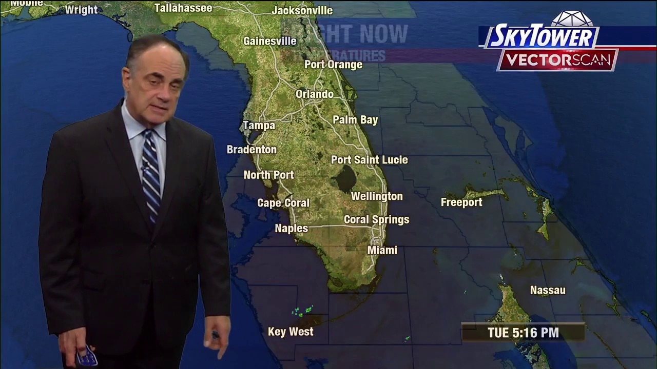 Tampa weather I Tuesday evening forecast