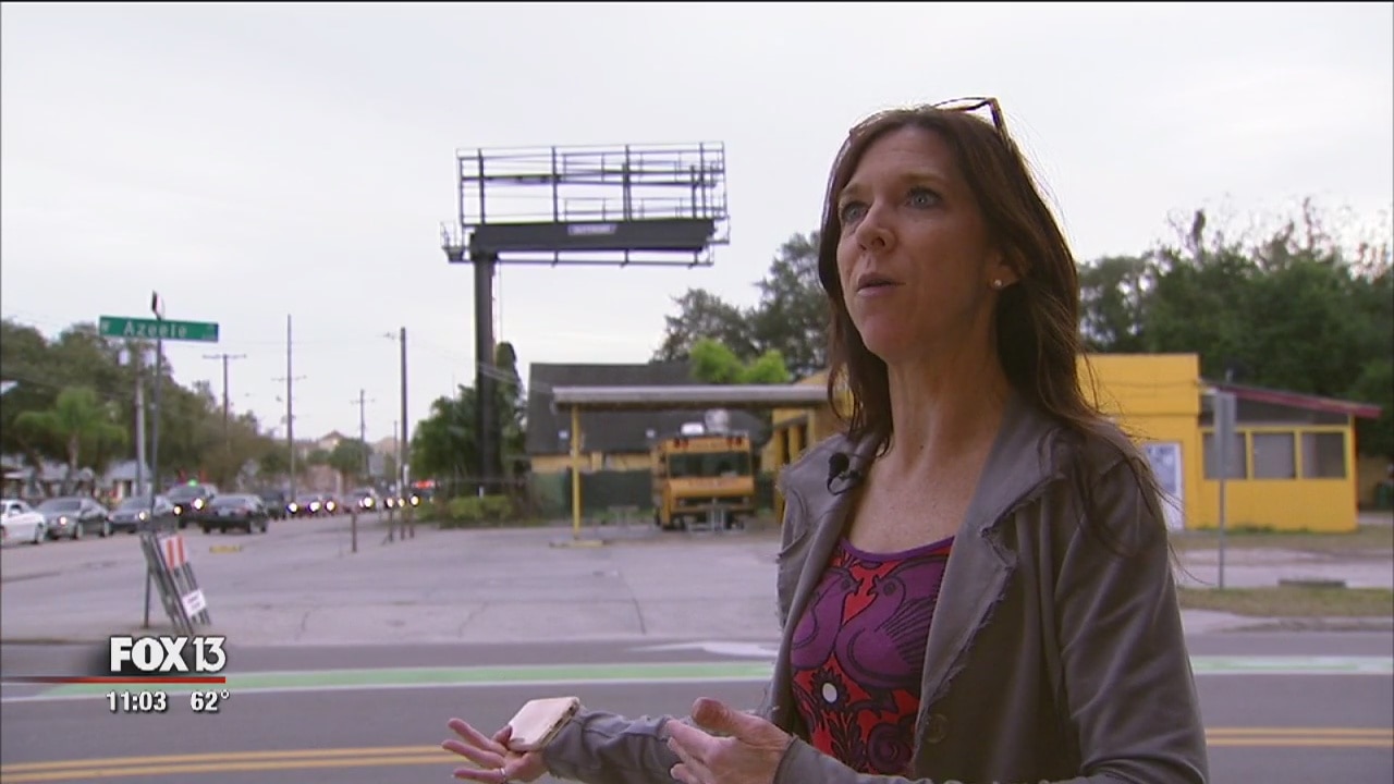 South Howard billboard challenged by neighbors