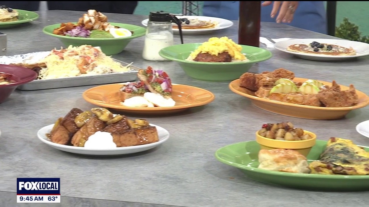 Key lime flapjacks with Joe Louis Southern Kitchen 
