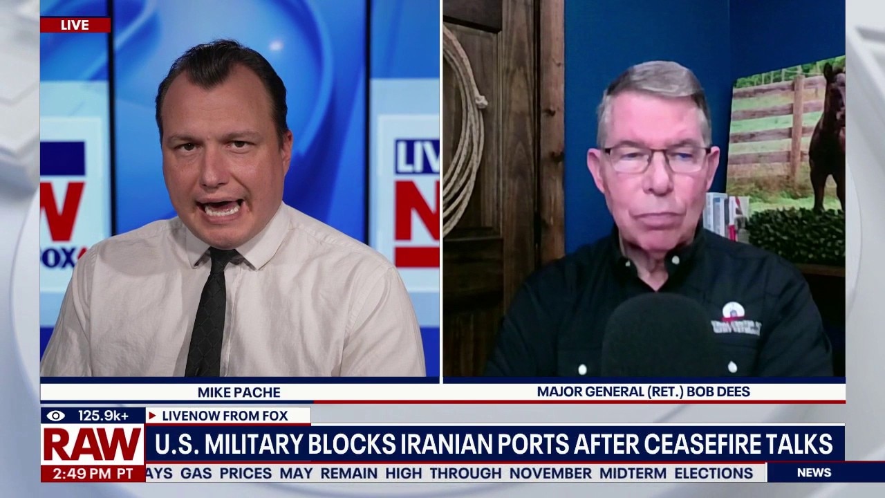 US military blocks Iranian ports after ceasefire talks