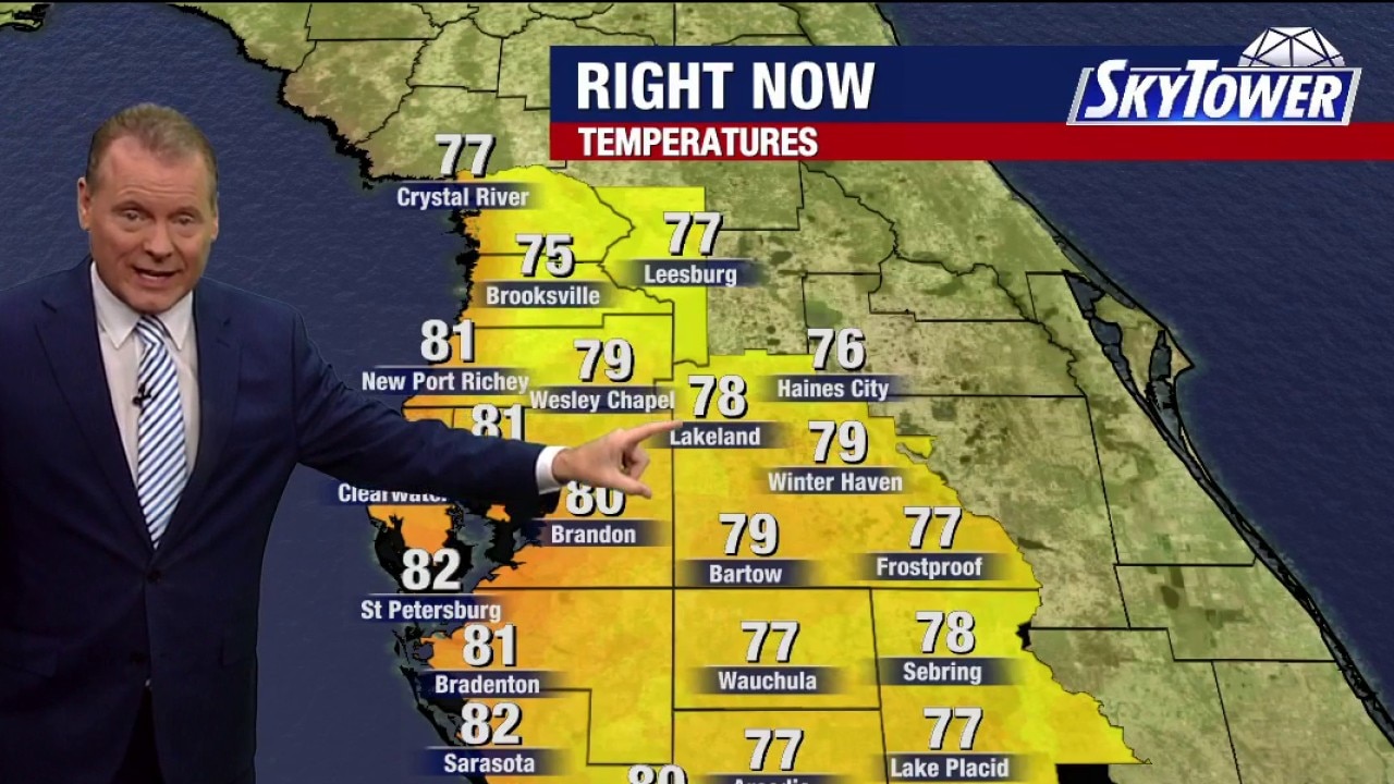 Tampa weather | Tuesday morning forecast