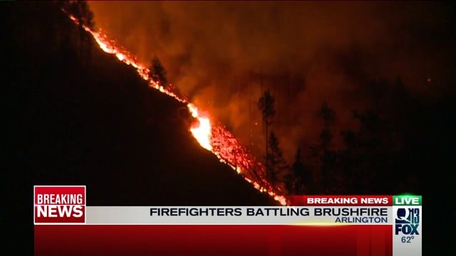 Oso Complex Fire Wildfire burning near Oso | FOX 13 Seattle