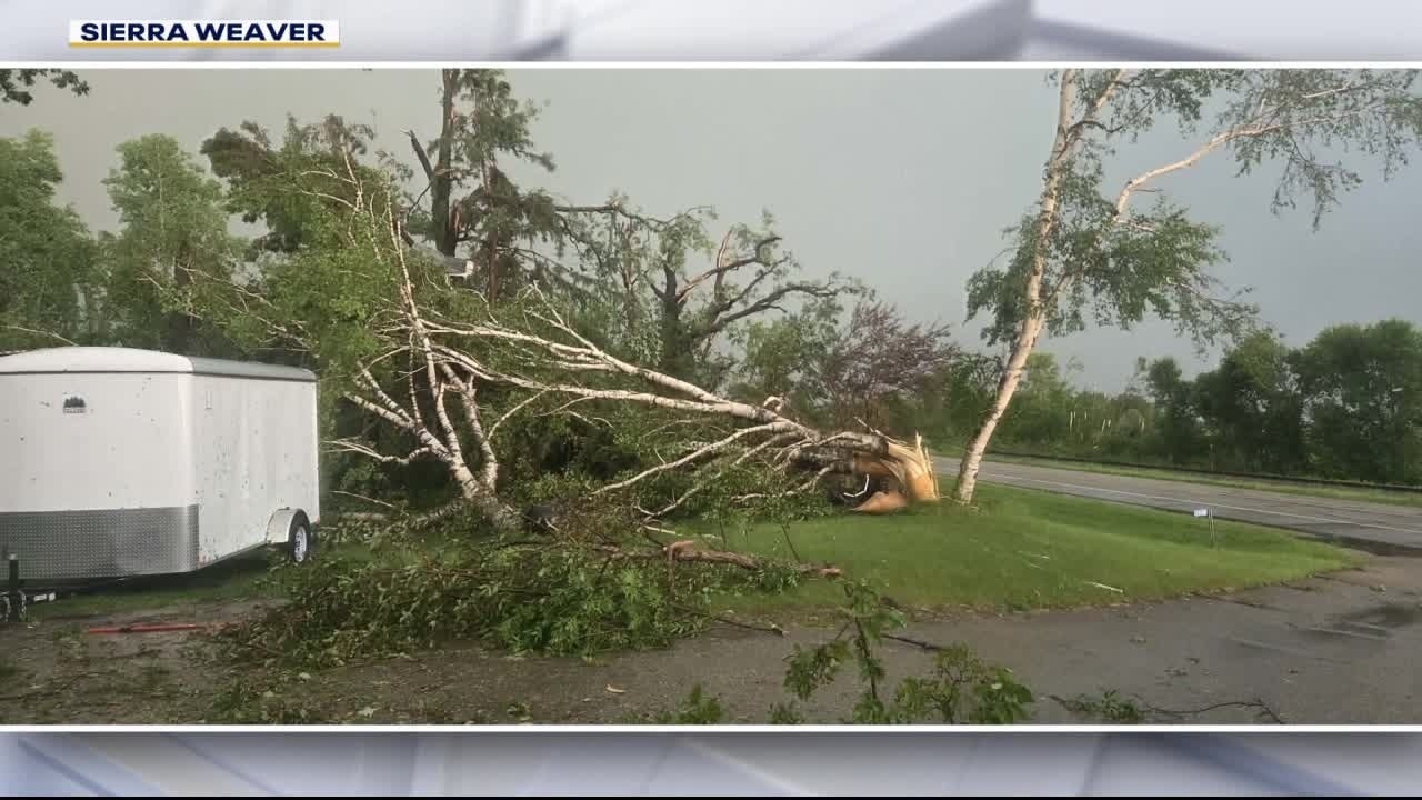 Suspected tornado causes damage, injuries in Becker Co.