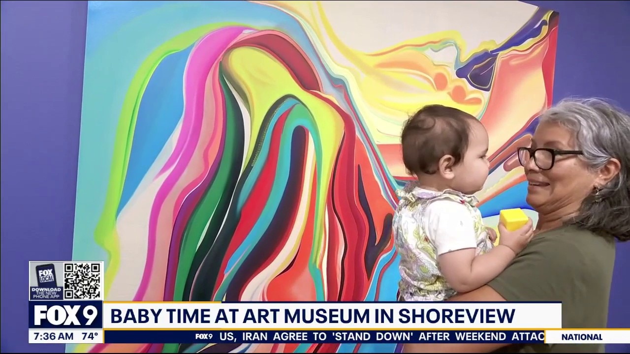 Fine arts gallery invites babies to explore the collection