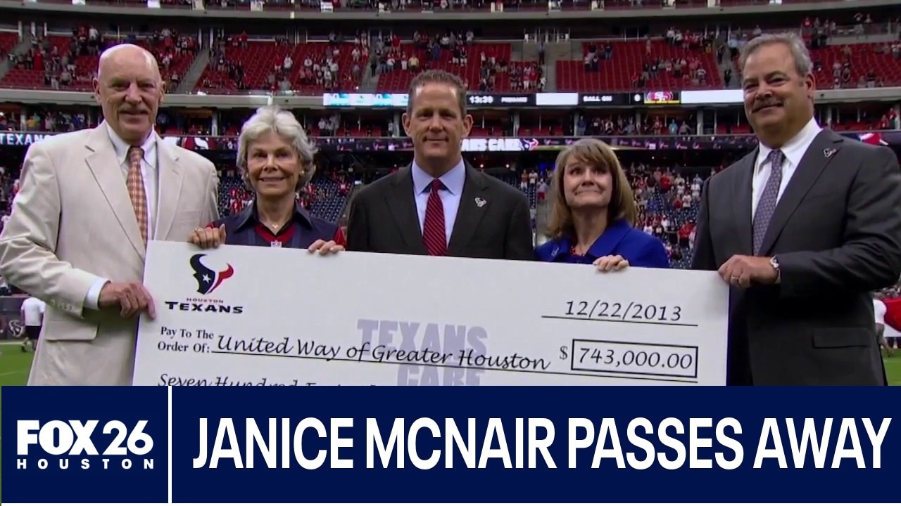 Texans Co-Founder Janice McNair dies at 89
