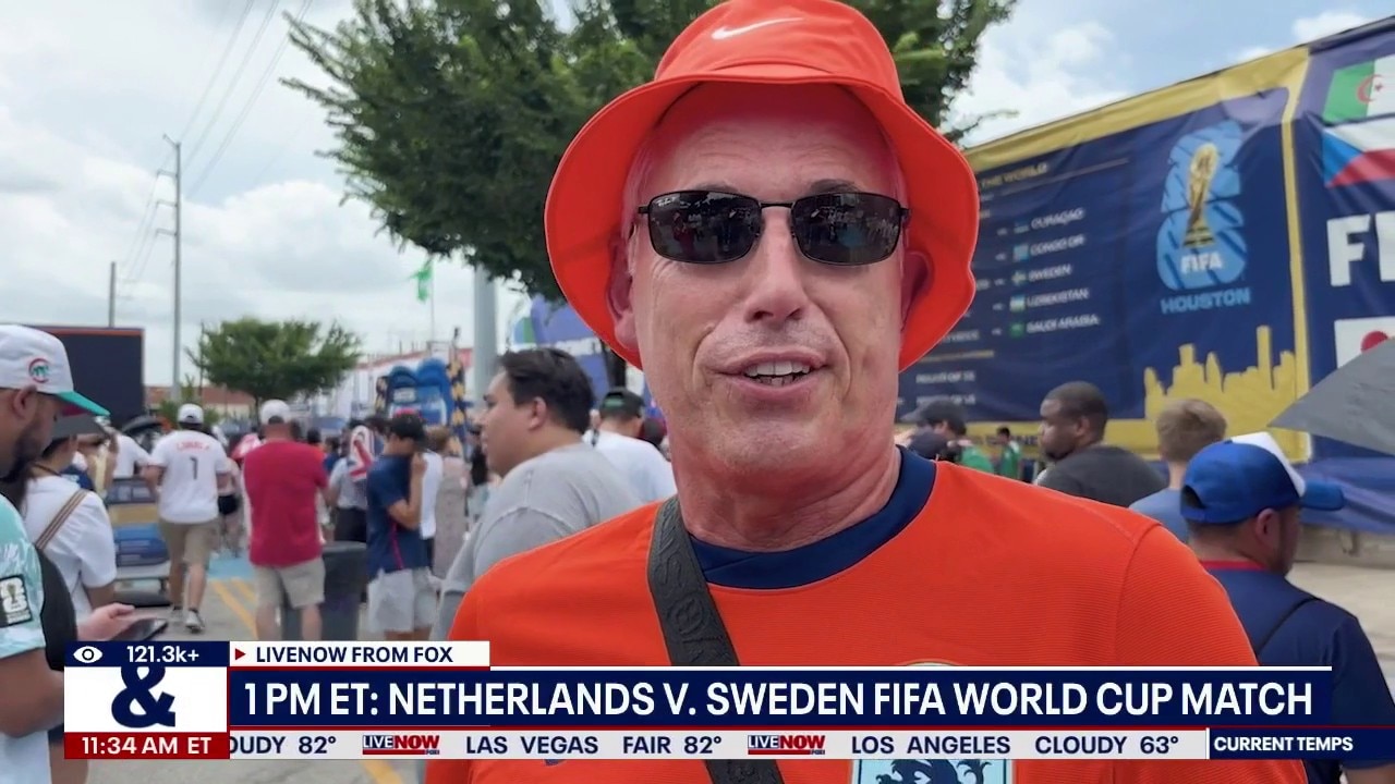 1 PM ET: Netherlands v. Sweden FIFA World Cup