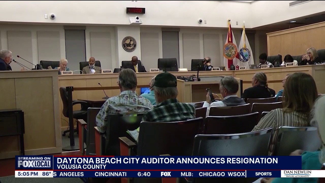 Daytona Beach city auditor announces resignation