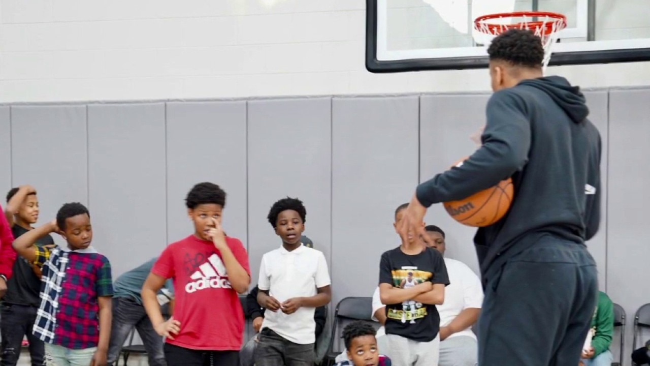 Giannis trade news hits young Antetokounmpo Academy athletes