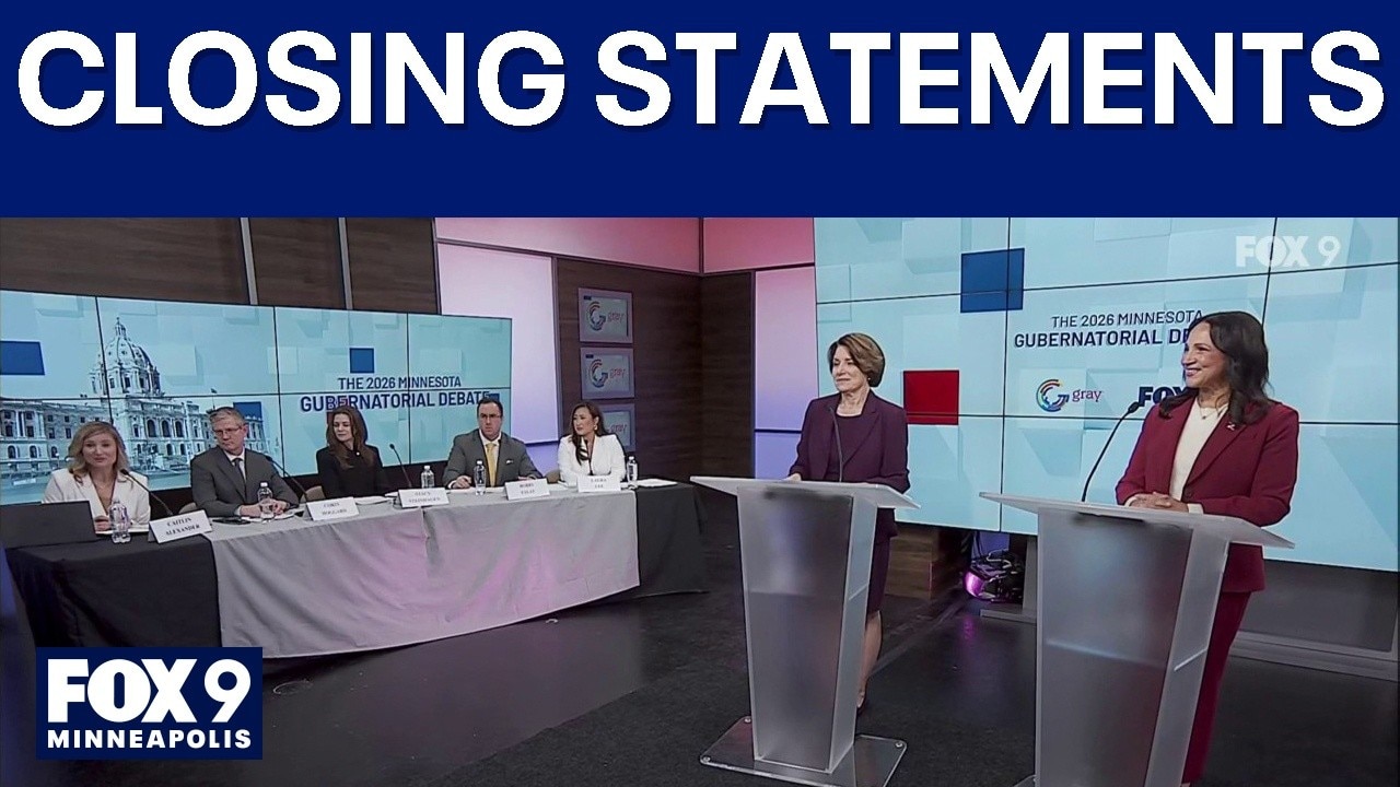 Minnesota governor debate: Closing statements