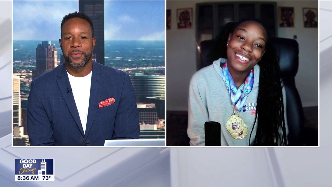 Chicago-area teen makes history at AAU Junior Olympics
