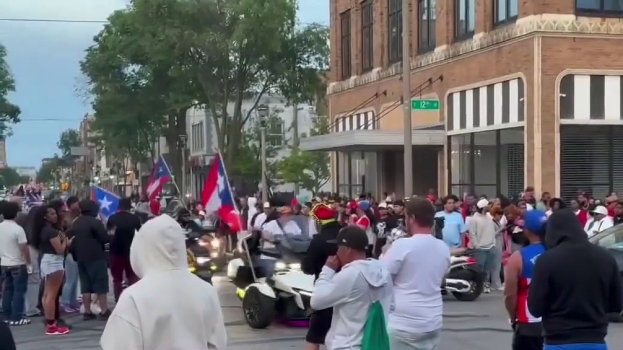 Police respond to apparent street takeover