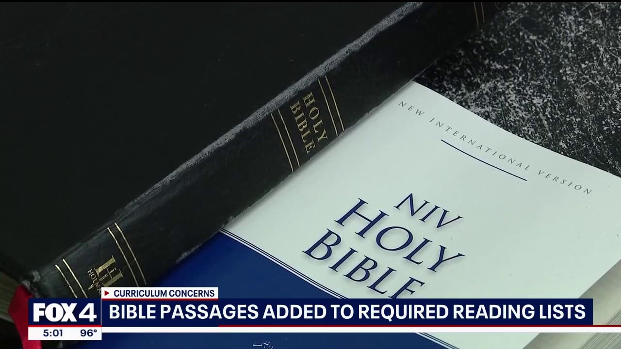 Bible passages added to required reading lists