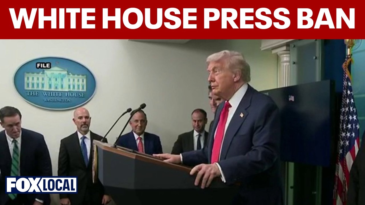 Does Trump's White House media ban violate the First Amendment?