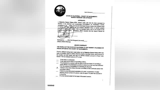 GOLDEN STATE KILLER-DOCS ON DNA SAMPLE USE