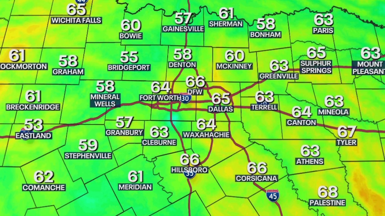 Dallas weather: October 8 morning forecast