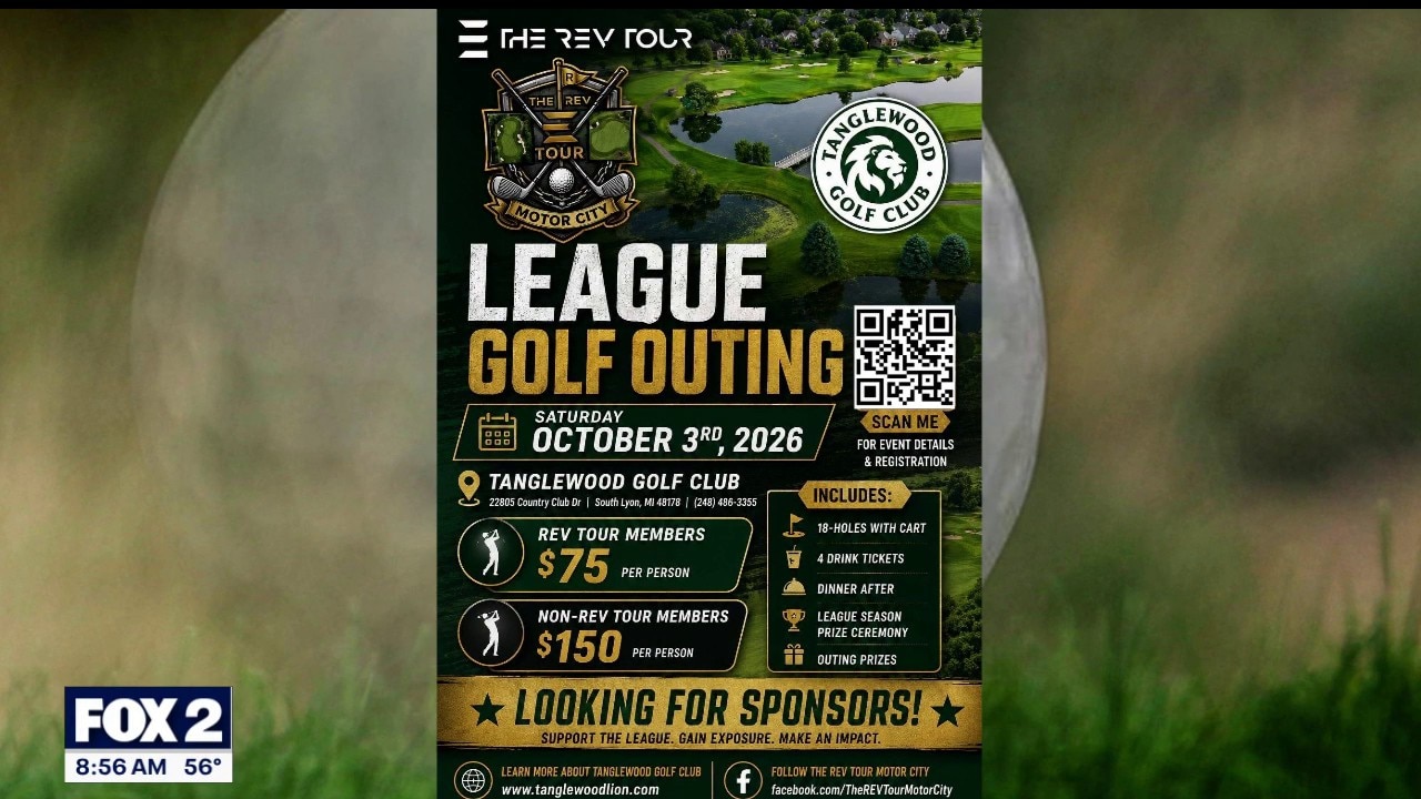 The Rev Tour Golf coming to Metro Detroit