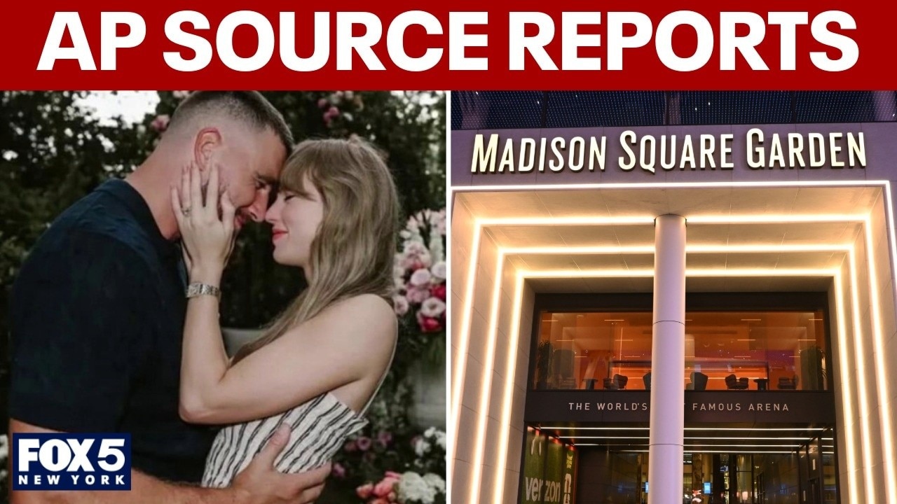 AP source confirms Taylor Swift will celebrate wedding at MSG