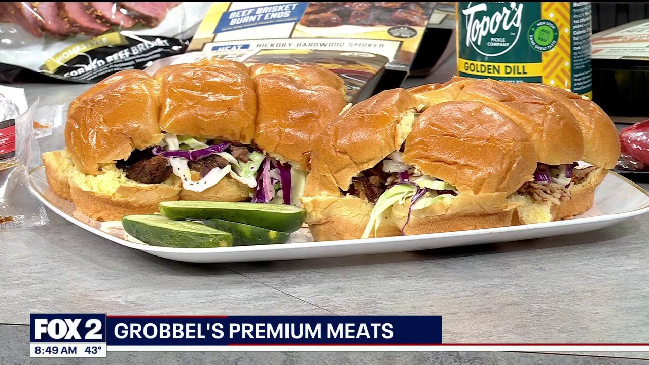 Grobbel's Premium Meats: BBQ Brisket Sandwich