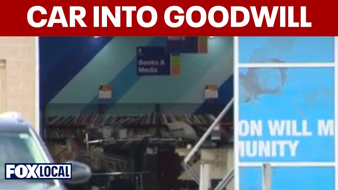 6 injured after car slams into Sterling Goodwill store
