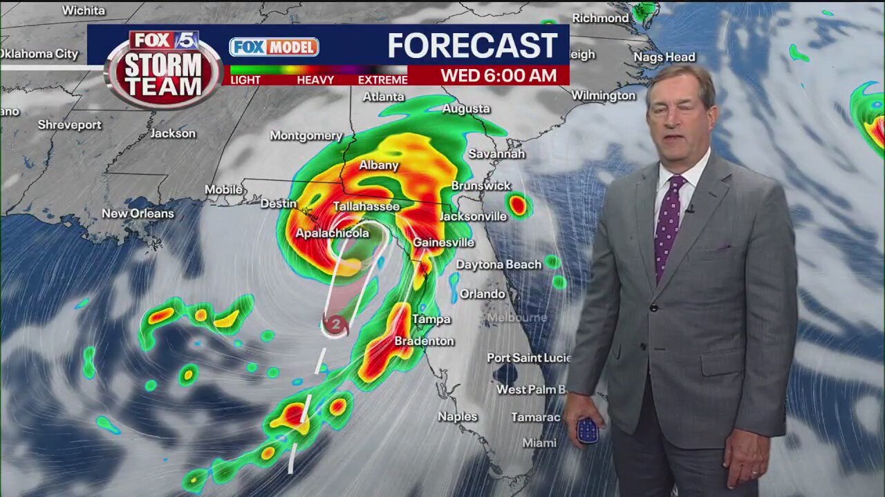 Tracking Idalia: FOX 5 Storm Team update