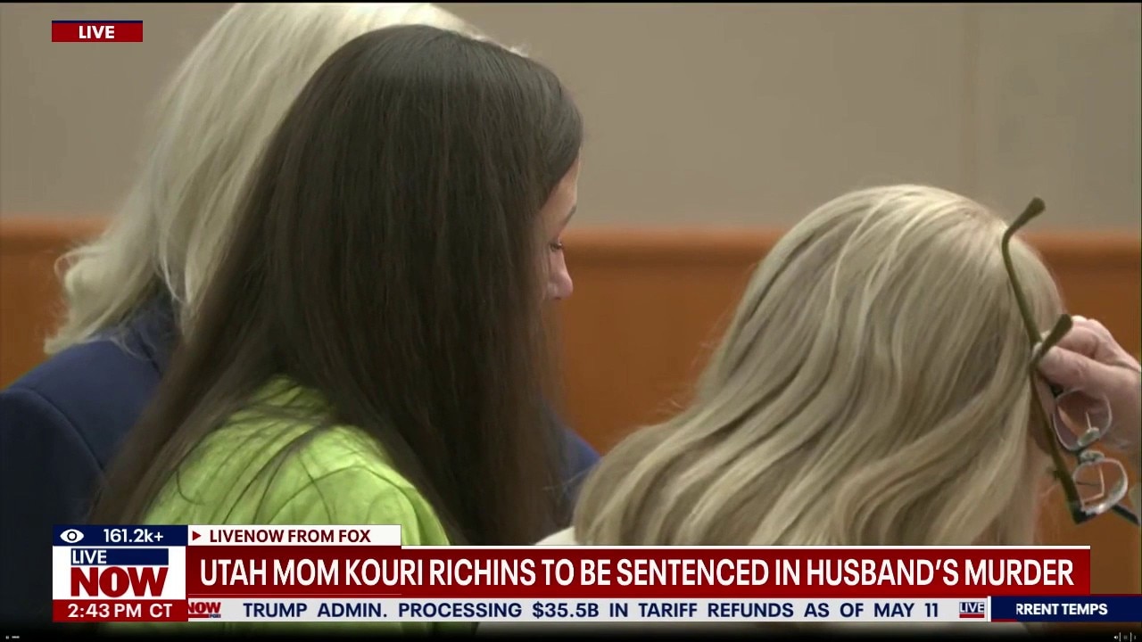 Kouri Richins sentenced to life for husband's murder 