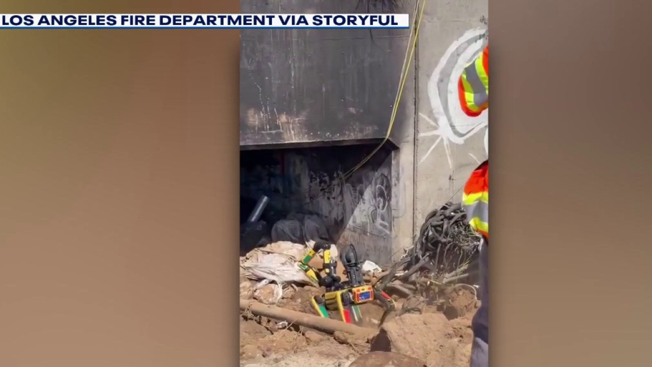 Firefighters use robot dog to assess tunnel fire
