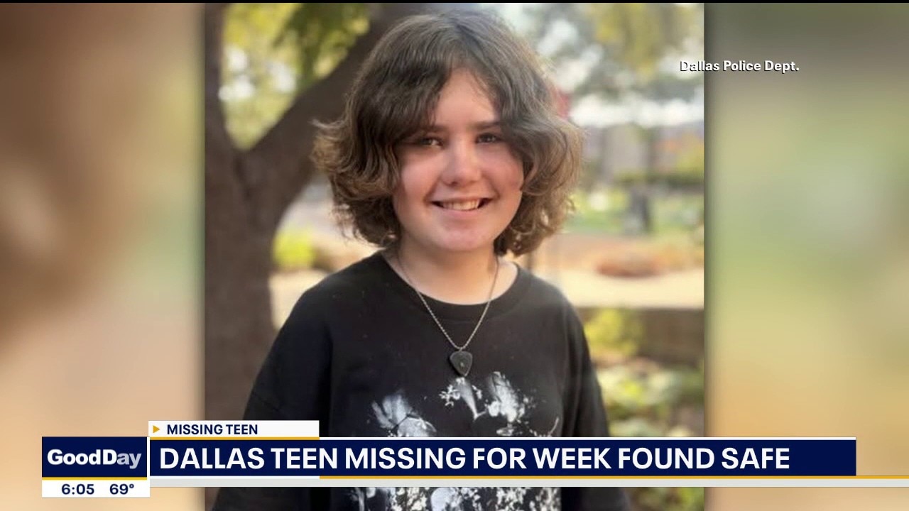 Missing 13-year-old found safe after a week