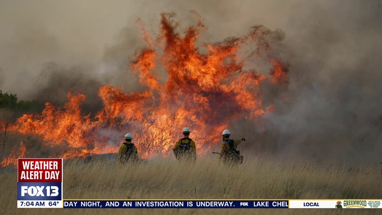 Wildfires are burning over 100K acres in WA