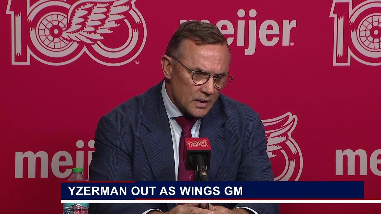 Red Wings beat writer discusses Yzerman's departure as GM