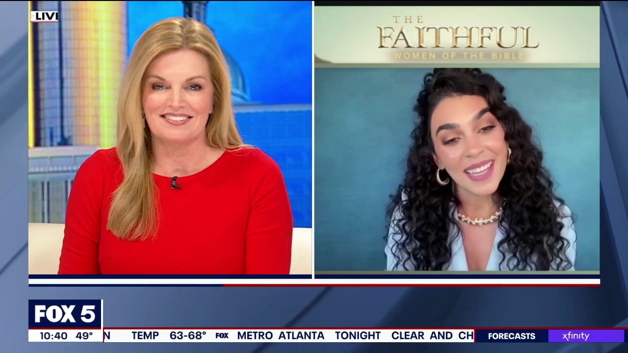 Natacha Karam, stars in The Faithful: Women of the Bible on Fox