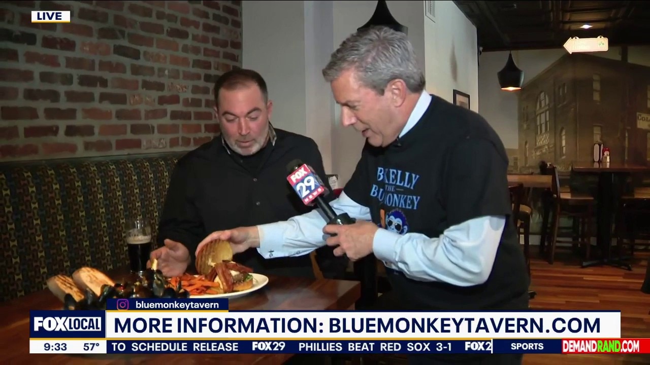 Burgers & Beverages At Blue Monkey Tavern
