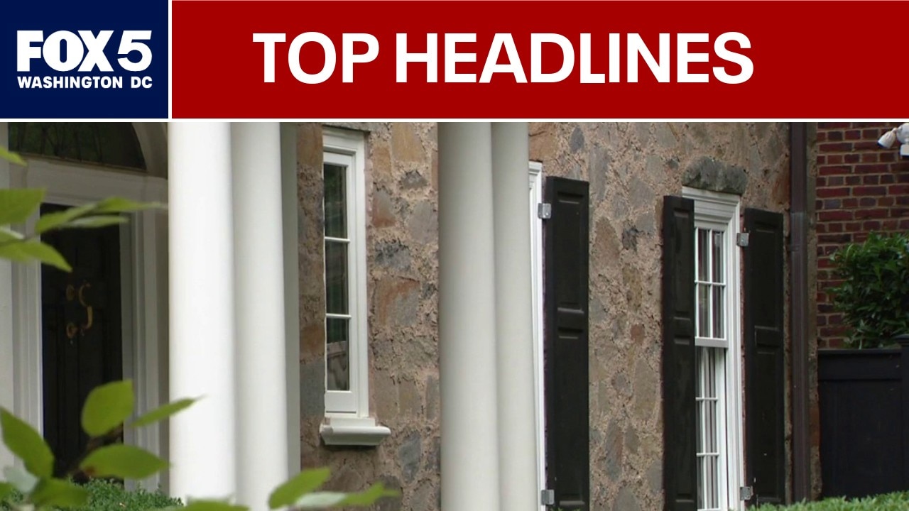 Severe storms move out of DC region; Man arrested in DC home break-in