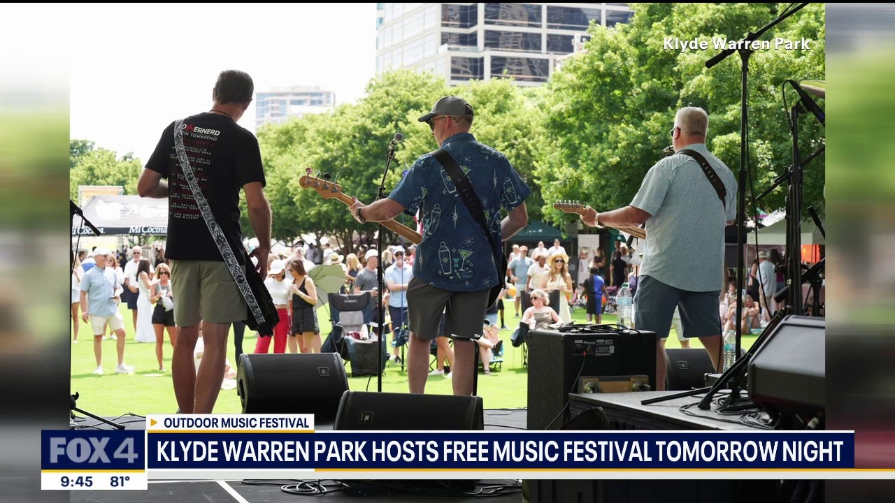 Klyde Warren Park hosts free live music festival