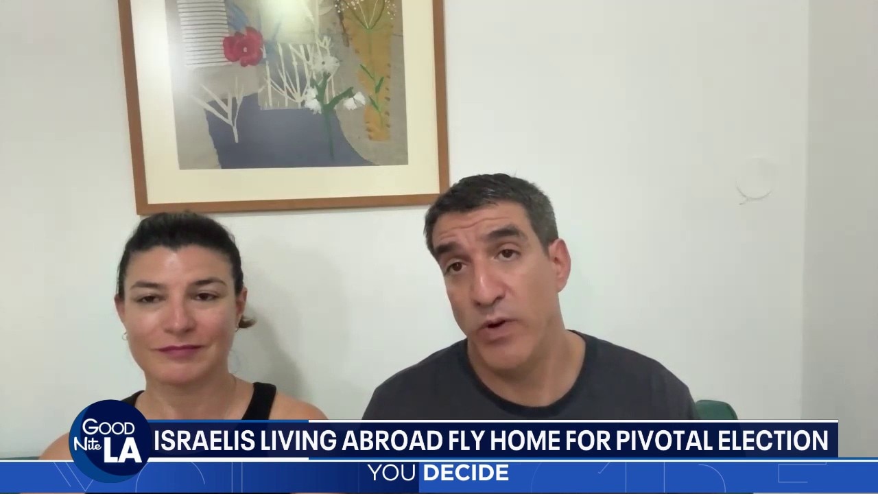 Israelis living abroad fly home for election