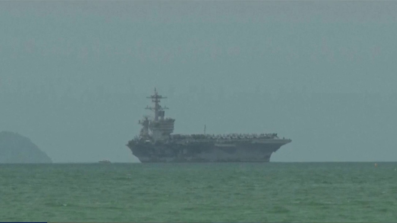 US carrier in Thailand after Middle East deployment