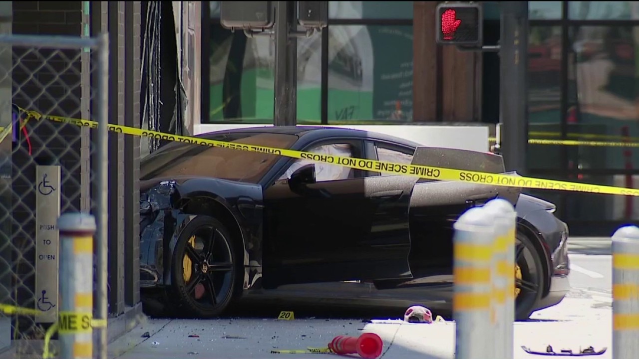 3 wounded in down San Jose shooting; car crashes into building