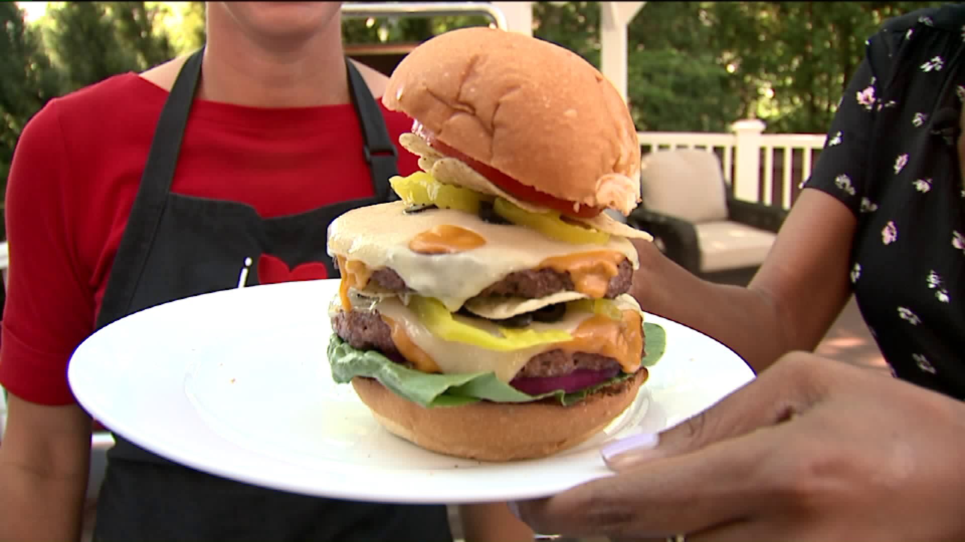The Macho Nacho Burger