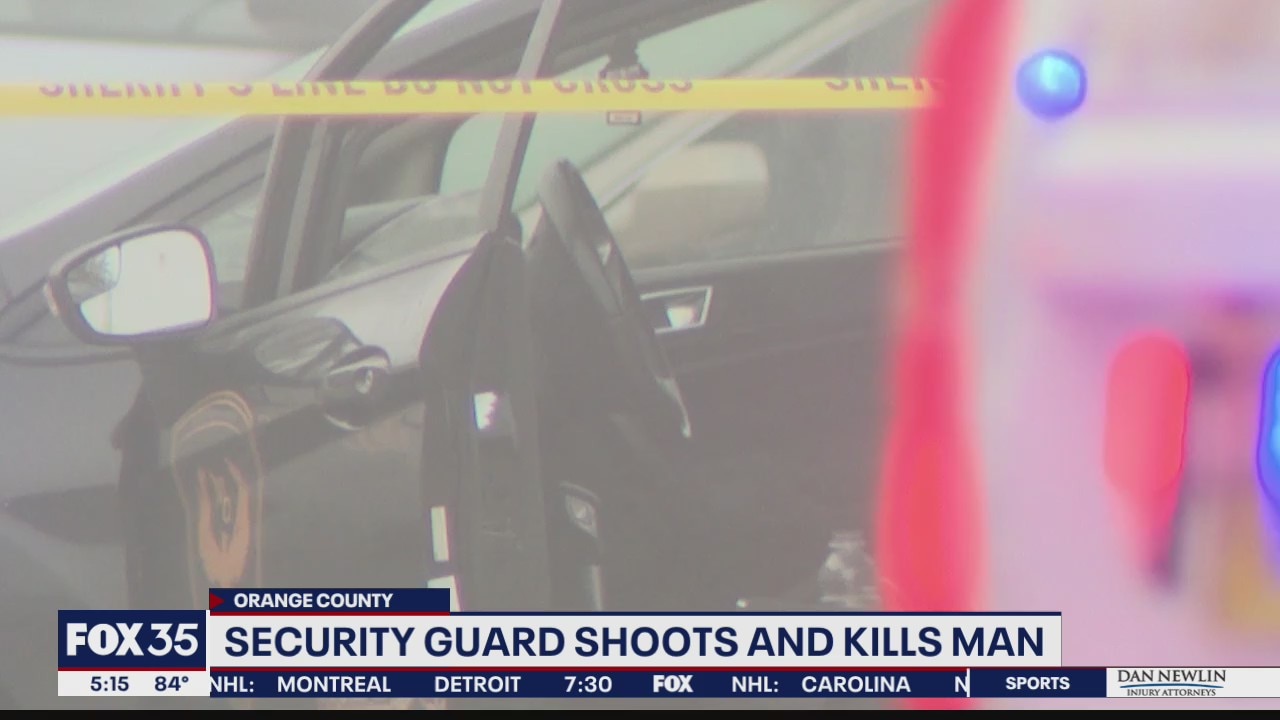 Security guard shoots and kills man