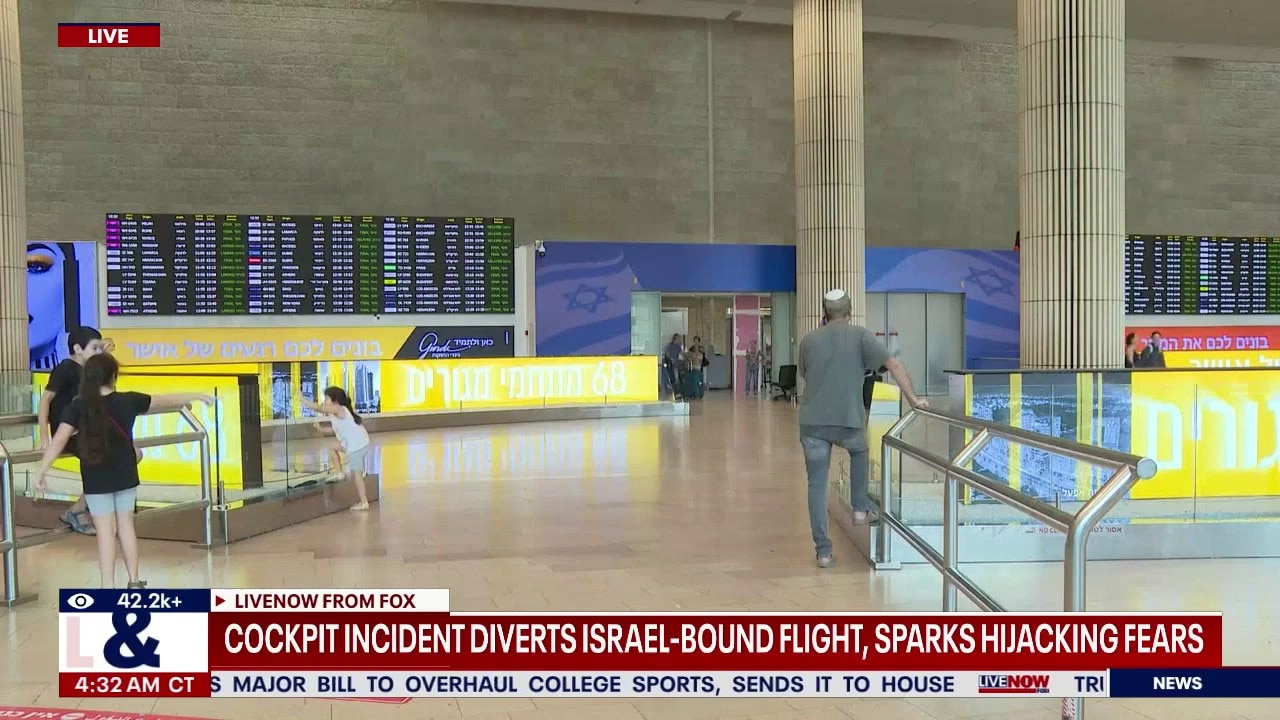 Israeli plane diverted after hijacking scare 