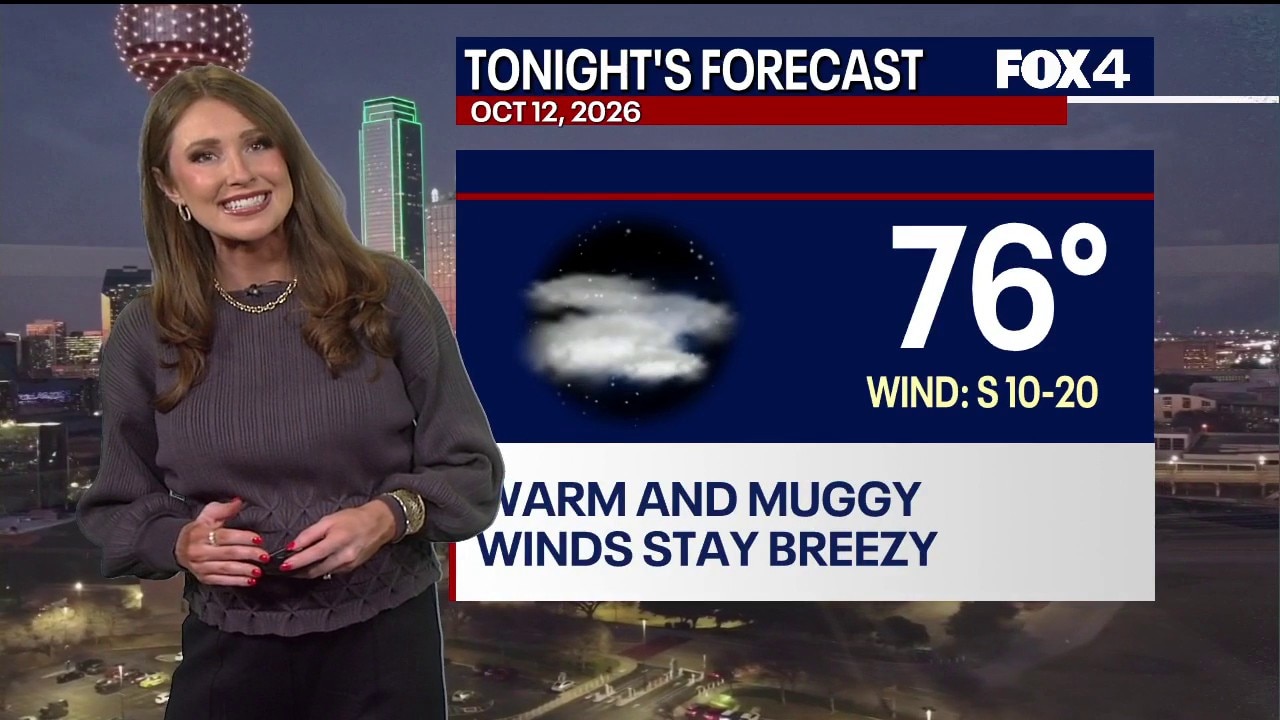 Dallas weather: October 12 overnight forecast
