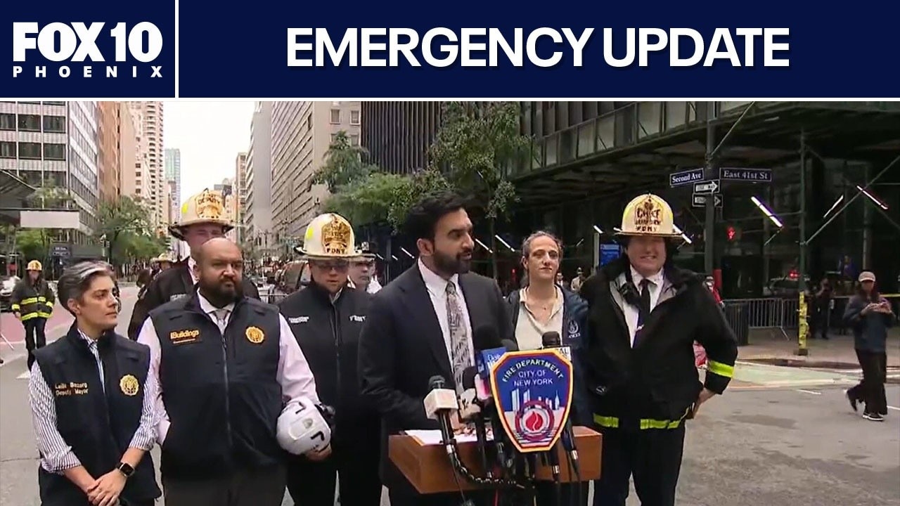 NYC Mayor press conference on skyscraper collapse risk | FOX 10 Phoenix