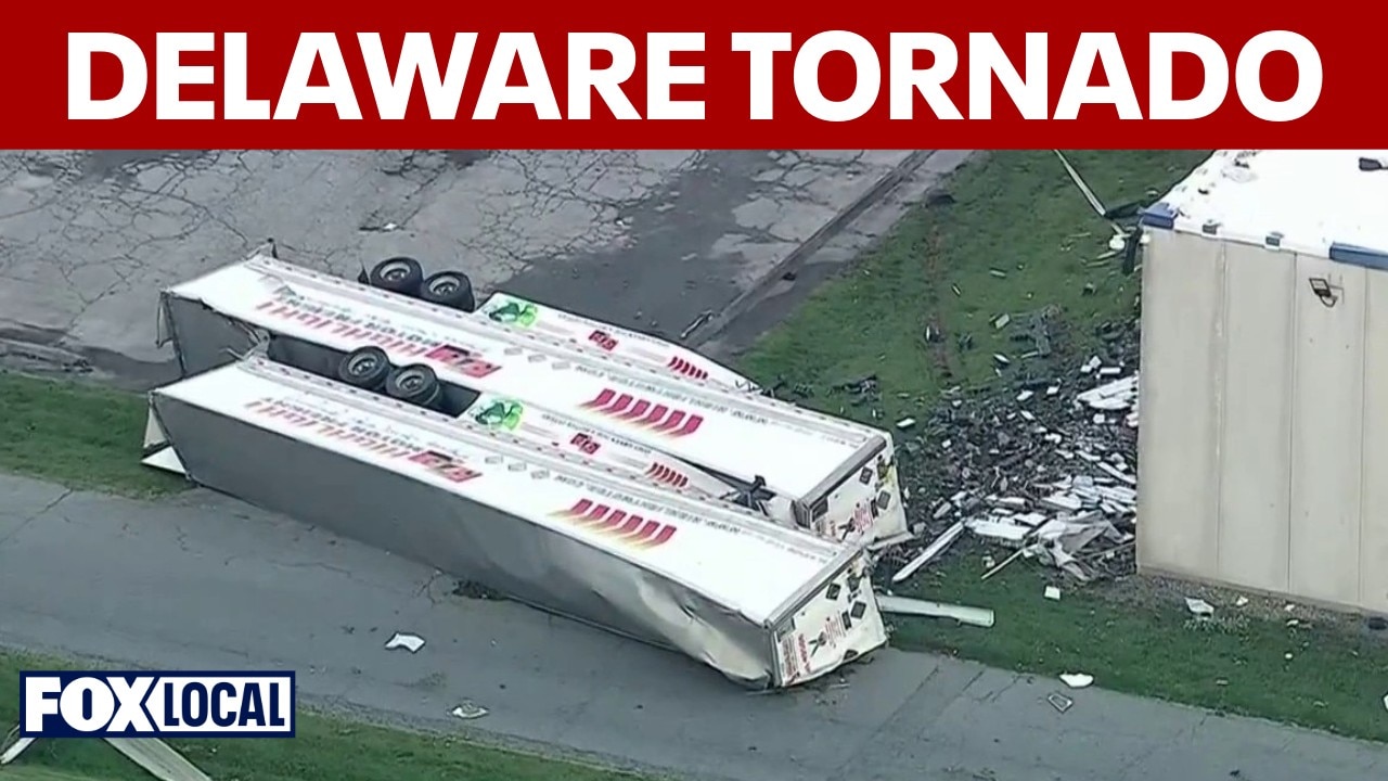 Delaware tornado confirmed by NWS, cleanup begins