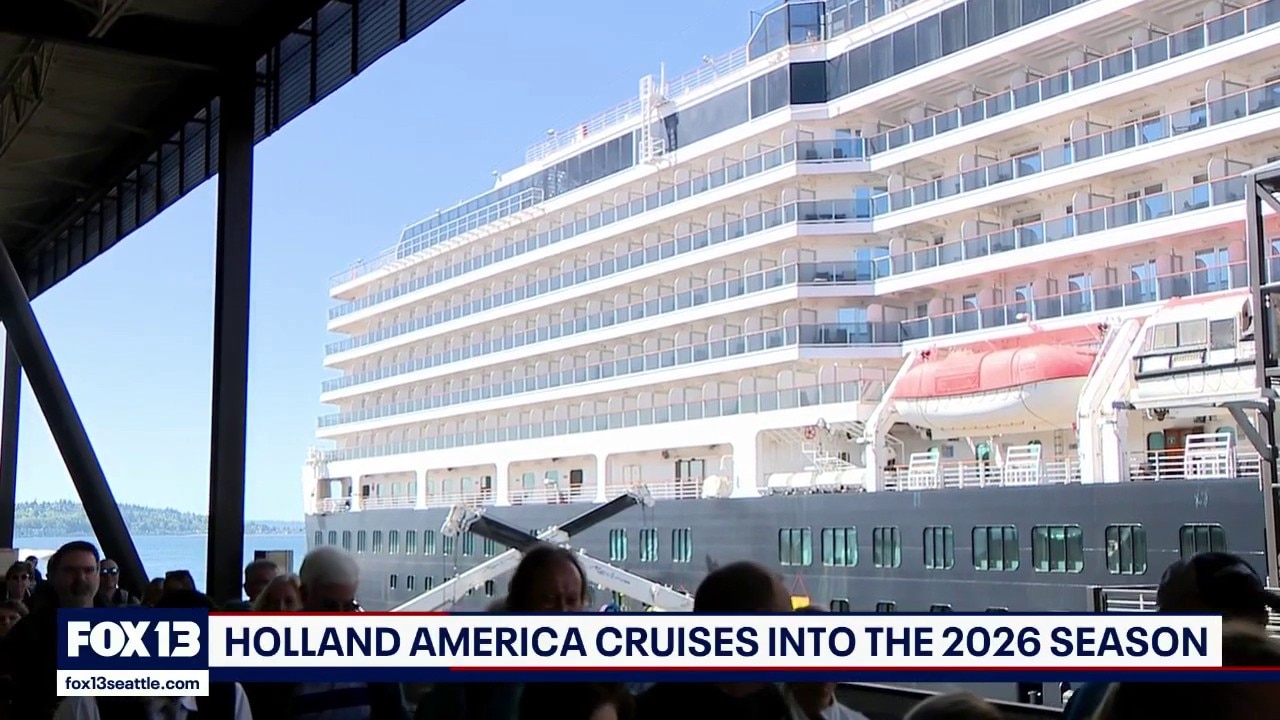 Holland America kicks off Alaska cruise season in Seattle