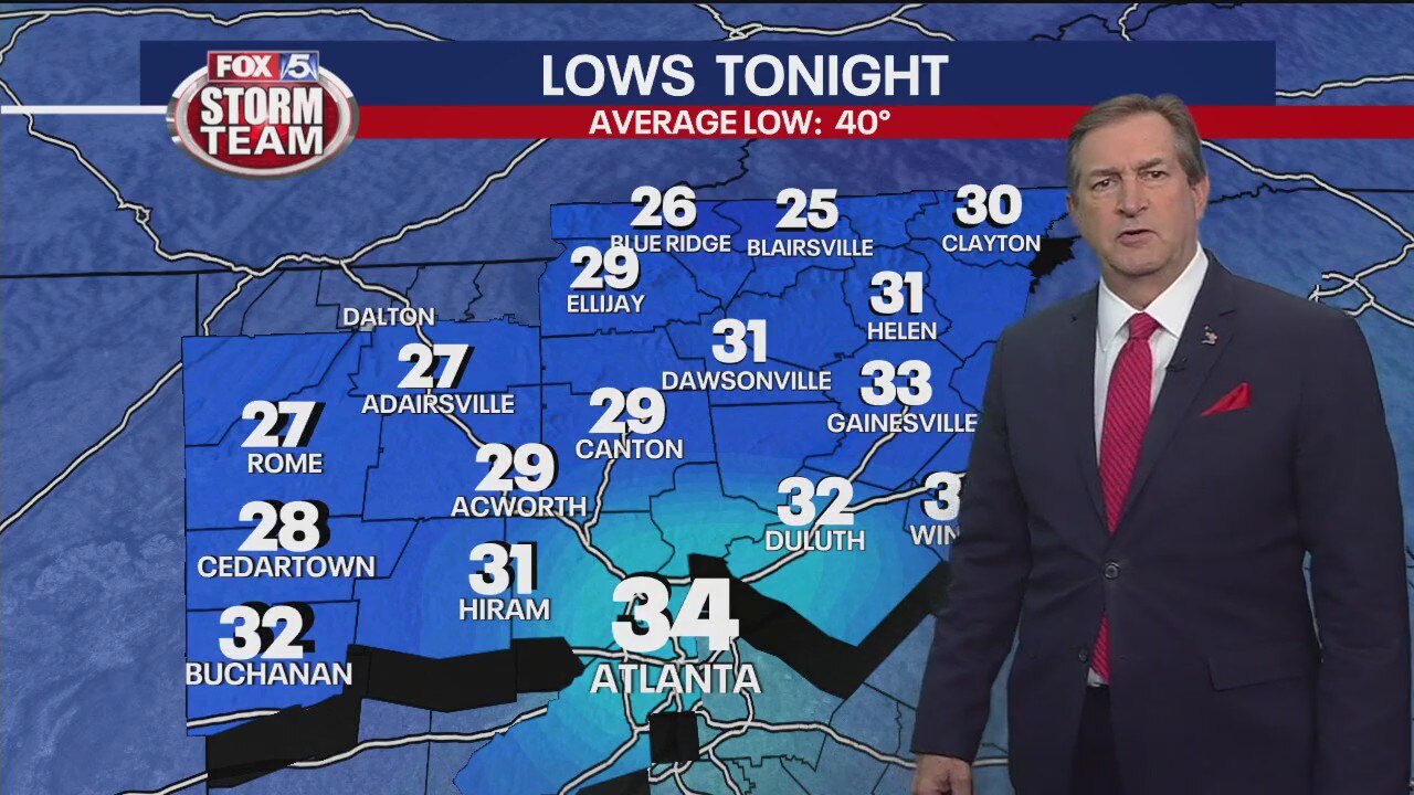 Monday night forecast update