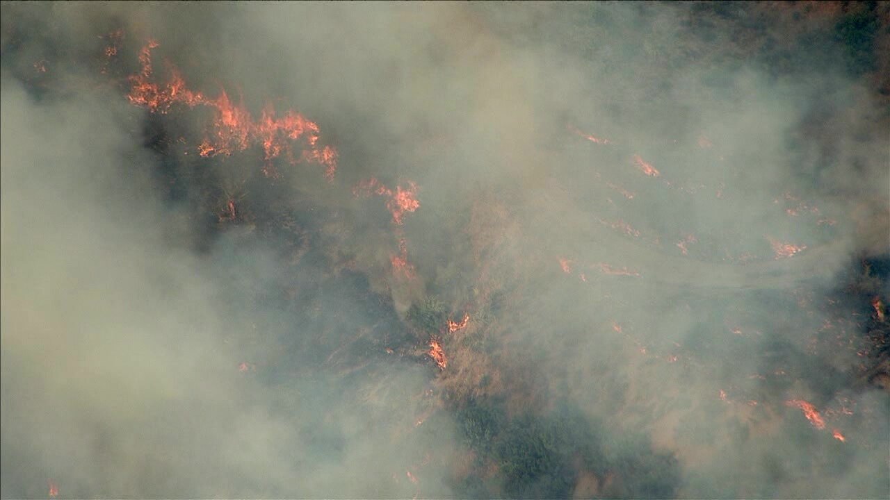 Smoke from wildfires drifts into the Valley