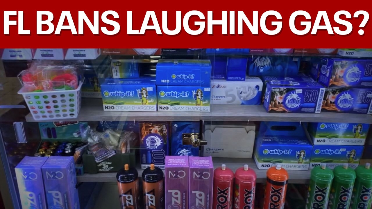 Florida bans over-the-counter laughing gas sales