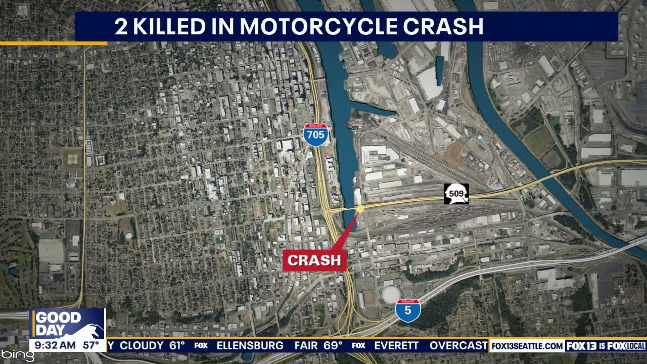 Two dead in Tacoma motorcycle crash