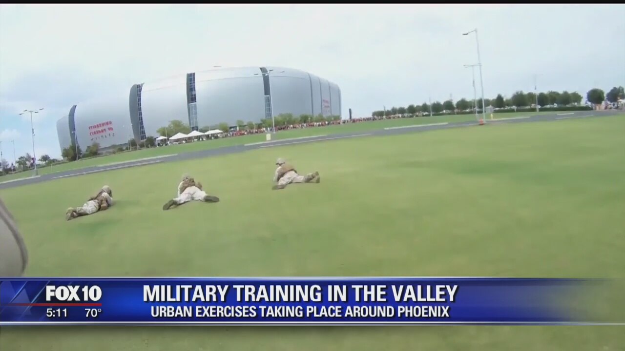 Only a drill: Marine unit to undergo urban exercises in Phoenix